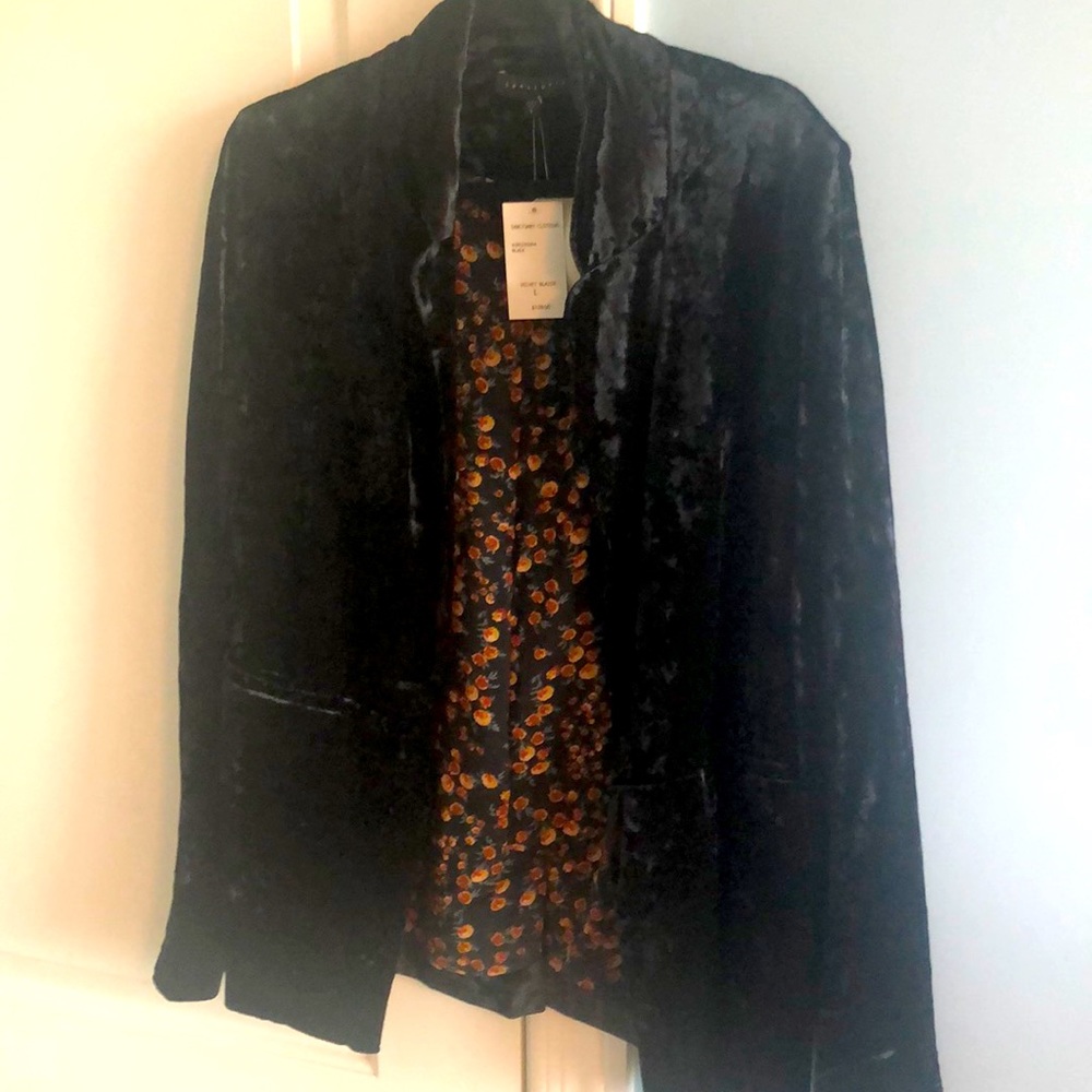 Sanctuary velvet blazer, NWOT